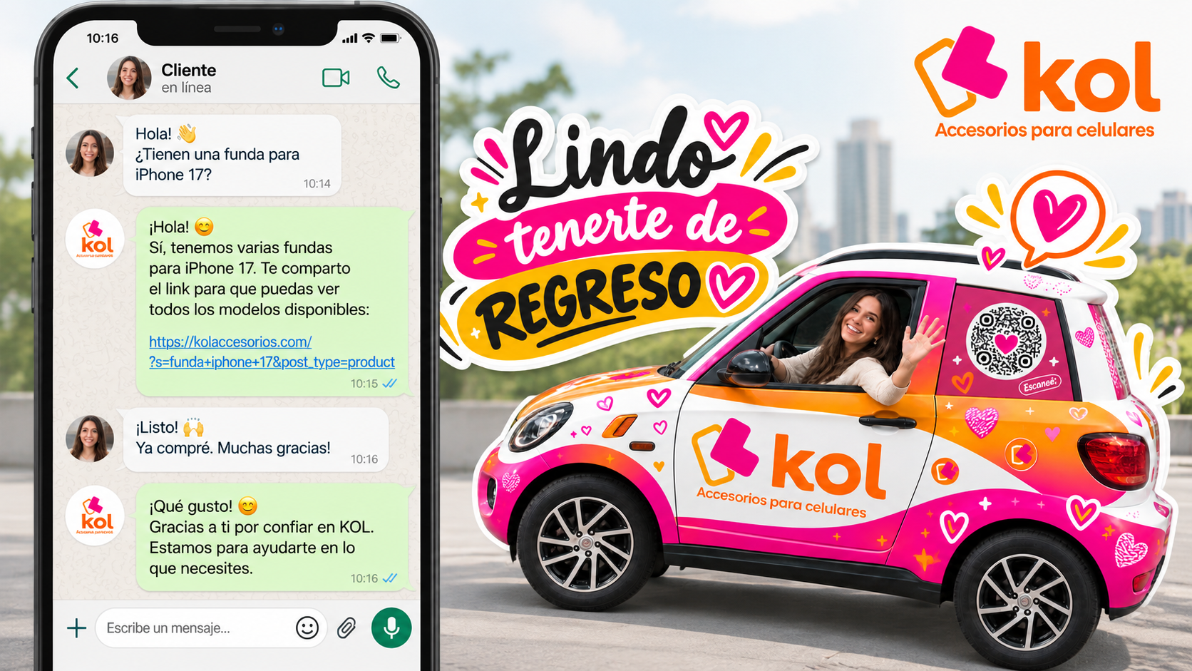 Sales agent — KOL Accesorios