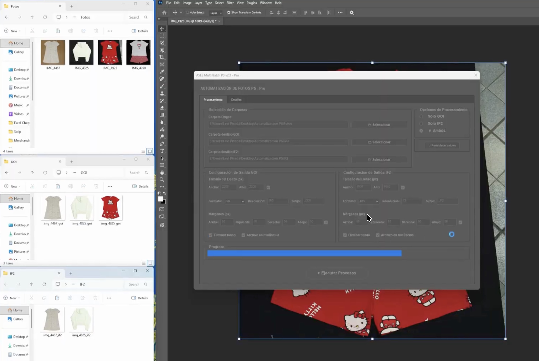 Photoshop automation — Panti-Chic